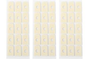 Artibetter 45 cojines autoadhesivos impermeables en forma de U de espuma protectora para callos de talón y pies