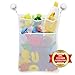 Produktbild Spielzeug Weiß Tasche Organizers Badezimmer Lagerung für Baby +2 Wasserspray Spielzeug + 2 Vakuum Saugnäpfe