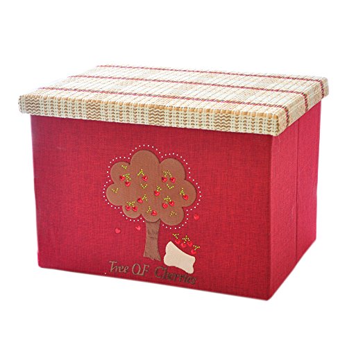 28L Foldable Storage Box Bag Clothes Blanket Closet Sweater Organizer Canvas