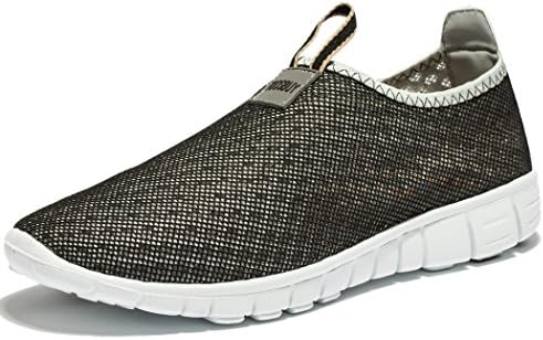 Daillor Men &amp; Women's Breathable Mesh Running Sneakers Outdoosr Slip-on Beach Aqua Shoes