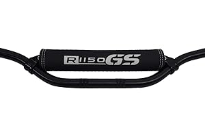 MOTO DISCOVERY Lenker Polster für BMW R1150GS (silbernes Logo)