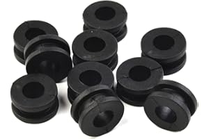 URPIZY 10X Motorcycle Rubber Grommets Mount Set Side Cover Fender for Motorcycle Body Fairing Cowling Replacement Motorcycle Accessories