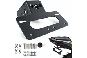 REARACE Motorcycle Fender Eliminator Compatible with 2021 2020 2019 ZX-6R 636, Tail Tidy Fit for ZX-6R 636 2019 2020 2021 Fender Eliminator Bracket