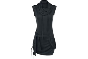 Forplay RED by EMP High Neck Dress Frauen Kurzes Kleid schwarz