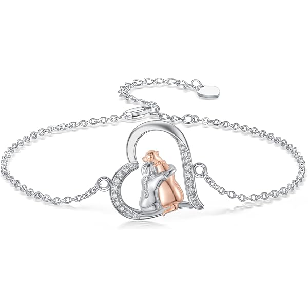 OHAYOO Bracciale Regolabile In Argento 925 Con Ciondolo A Delfino, Simbologia Saggezza E Amicizia, Per Donna E Ragazza, Regalo In Confezione, 23 Mm
