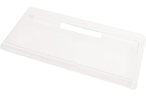 Hotpoint Réfrigérateur Congélateur Tiroir Rabat Devant / Plastique Panneau Housse (Transparent)