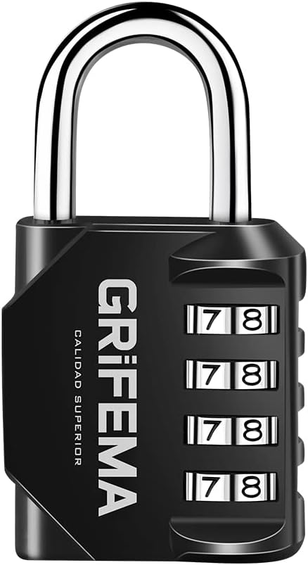 Prise en Main & Utilisation au Quotidien : GRIFEMA GA1001-1 Candado Combinaci n 4 D gito