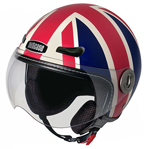 Preisvergleich Produktbild Nutcase Moto Helm, Mehrfarbig (Union Jack), L