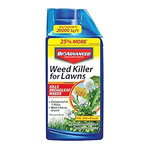 Bayer Advanced 704160 Weed Killer for Lawns Concentrate, 32-Ounce