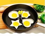 4PCS Mold Ring Cooking Fried Egg Shaper