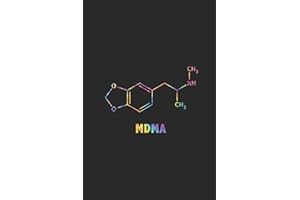 MDMA: Psychonaut Journal for psychedelic experiences, trips, and exploring consciousness | ruled notebook