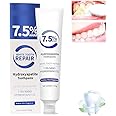 Hydroxyapatite Toothpaste 2-Pack for Enamel Protection,Fluoride-Free Formula with Gentle Mint,Enamel Protection and Tooth Strengthening,for Sensitive Teeth,Fresh Breath