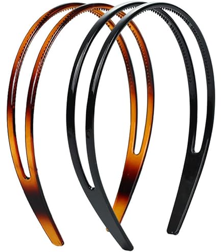 Lorenz Shark Fascia Per Capelli Con Motivo A Zig Zag E Denti Di Squalo - In Plastica, Marrone, Unisex Per Sport E Moda Shark Visiera - Foto 8