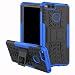 Produktbild Hybrid Schutzhülle Outdoor 2 teilig aufstellbar Schwarz / Blau für Huawei Honor 7X Tasche