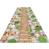 A SSHXWL Antideslizante Fácil de Limpiar Resistente al Calor Antifouling Alfombra de Comida Occidental de algodón de Moda de Dibujos Animados 2