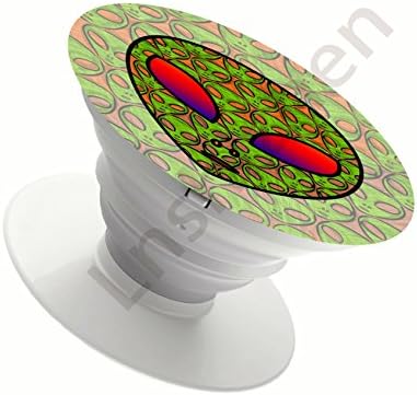 Premium Mounts and Stand, Expanding Stand Pop Grip Mount Sockets for iPhone,Smartphones and Tablets - ALIEN HEAD