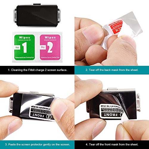 Correa para Fitbit Charge 2 con Protectores de Pantalla AFUNTA 3 Packs TPU Pel culas de Protecci n con 1 Correa de Acero Inoxidable Pulseras de Repuesto 150mm-225mm Rose oro reviews Correa para Fitbit Charge 2 con Protectores de Pantalla AFUNTA 3 Packs TPU Pel culas de Protecci n con 1 Correa de Acero Inoxidable Pulseras de Repuesto 150mm-225mm Rose oro