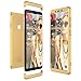 Produktbild Winhoo Kompatibel mit Samsung Galaxy A9 (2018)/A9 Star Pro/A9S Hülle Hardcase 3 in 1 Handyhülle 360 Grad Schutz Ultra Dünn Slim Hard Full Body Case Cover Schutzhülle Bumper - Gold