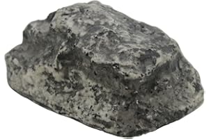 STAHL-DESIGN-TEBART Interbosch Cachette de clé aspect pierre – Cachette réaliste pour clé de rechange, résistante aux intempéries et discrète pour le jardin, l'entrée et les déplacements