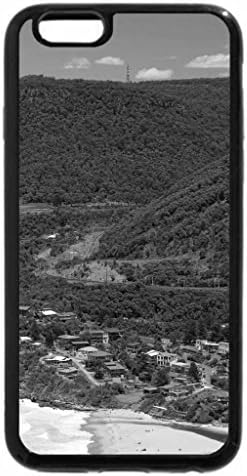 iPhone 6S Plus Case, iPhone 6 Plus Case (Black &amp; White) - Stanwell Park Beach