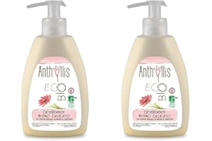 PIERPAOLI Anthyllis Delicate Intimate Feminine Wash, Blueberry & Calendula, Organic, Vegan, Gentle for Sensitive Skin, PH Balance, Dermatology Tested (300 ml (Pack of 2))
