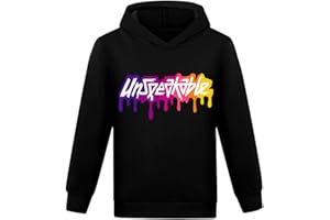 NILKOOZ New Anime Merch Unisex Kids Hoodies Pullover Sweatshirt for Boys and Girls Jumper Top