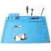 Produktbild Madat Silikonmatte 500 Hitzebeständige Magnetische Arbeitsmatte Arbeitsunterlage Reparatur Matte Soldering Mat Antistatisch für Lötpistolen
