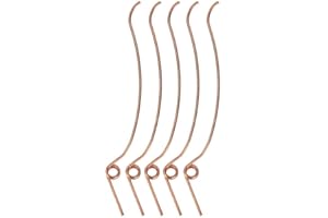 BNINETEENTEAM 70 pezzi Molle a martello per pianoforte in metallo Molle a testa Parti di riparazione per pianoforti Ottimo accessorio per pianoforte verticale Strumenti Musicali