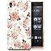 Produktbild Zanasta Designs Schutzhülle Sony Xperia Z5 Premium Hülle Silikon Case Cover Slim Silikonhülle Motiv Rosen