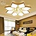 Produktbild BRFVCS ceiling light Das Wohnzimmer mit einfachen und modernen, hellen Atmosphäre Home LED Deckenleuchte Lampe warm romantischen Schlafzimmer kreative großen Kristall Lampen, Kopf - keine sehr Dimmen - 65 cm Durchmesser