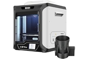 QIDI TECH X-CF Pro FDM Stampante 3D, alta precisione e stampa veloce, dimensioni di stampa super grandi 300 x 250 x 300 mm