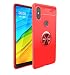 Produktbild Hülle Xiaomi Mi Mix 2s,Silikonhülle Xiaomi Mi Mix 2s,SaKuLa Neu Original Xiaomi Mi Mix 2s Handyhüllen mit Metall 360 Rotation Verstellbarer Ring Grip Halter Ständer Personalized Design Kompatibel mit Magnetischer Autohalterung,Ultradünnen Slim Fit Stoßdämpfung Silikon Stoßfänger Tasche Handytasche Etui Bumper Soft Flexible TPU Smartphone Schutzhülle Case Cover Handycover für Xiaomi Mi Mix 2s-Voll Rot