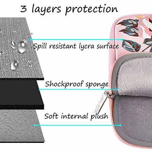 MOSISO Wasserresistente Lycra H  lle Sleeve Tasche f  r 13-13 3 Zoll MacBook Pro  MacBook Air  Notebook Computer Laptoph  lle Schutzh  lle Laptoptasch