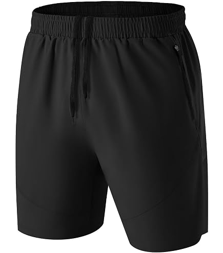 Pantaloncini Sportivi Uomo ASKSA – Corsa E Fitness – Rossi Con Tasche Zip, Taglia M