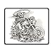 Produktbild Pirate Skull Riding A Motorcycle Office Office and Gaming Mouse Pad Premium Waterproof Mouse Mat 22 * 18CM(8.7 * 7.1 Inch)