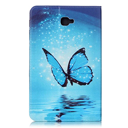 Romtronic Cute Colorful Design Flip Tasche PU Leder Abdeckung Stand Schutzhülle für Samsung Galaxy Tab A 10.1 2016 (SM-T580 SM-T585) + 1 x Schwarz Stylus (Design 11) - 3