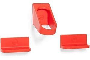 Cycloc Hero - Wall Mount Bike Storage Rack – Horizontal Pedal Hung Cycle Storage For Platform Pedals - Orange