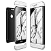 Produktbild CE-Link für Huawei Honor 8 Hülle Hardcase 3 in 1 Handyhülle Ultra Dünn Hartschale 360 Grad Full Body Schutz 3 Teilig Styliche Handytasche Backcover Schutzhülle Anti-Kratzer Elegant Stoßfest Hart PC Skin Rückdeckel Glatte Rückseite Bumper - Silber + Schwarz