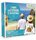 Vivabox - Coffret cadeau couple - 3 JOURS EN ESPAGNE ET AU PORTUGAL - 730 week-ends + 1 livre de recettes