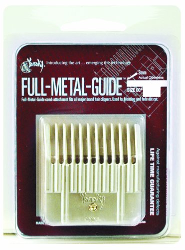 Yanaki Universal Comb Attachment for Hair Clippers - Full - Metal Guide 1/32"