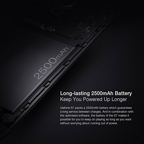 Ulefone S7 Smartphone ohne Vertrag (5 Zoll HD Display, Quad-Core Prozessor, 1 GB RAM, 8 GB Speicher, Dual-Hinterkameras, Dual SIM(Micro-Sim), Android 7.0, GPS) rot