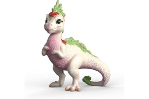 schleich BAYALA | Magisk dinosaurie 70849 | 15 x 8 x 18 cm | Enhörningsfigur, fantasileksak för flickor 5+, magisk samlarobje