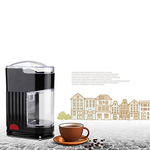 spécifications XINGQIANRU Moulin À Café Ménage Grinder Électrique Portable Petit Moulin À Sec Moulin À Café Moulin (13.5 * 7.5 * 19 Cm)