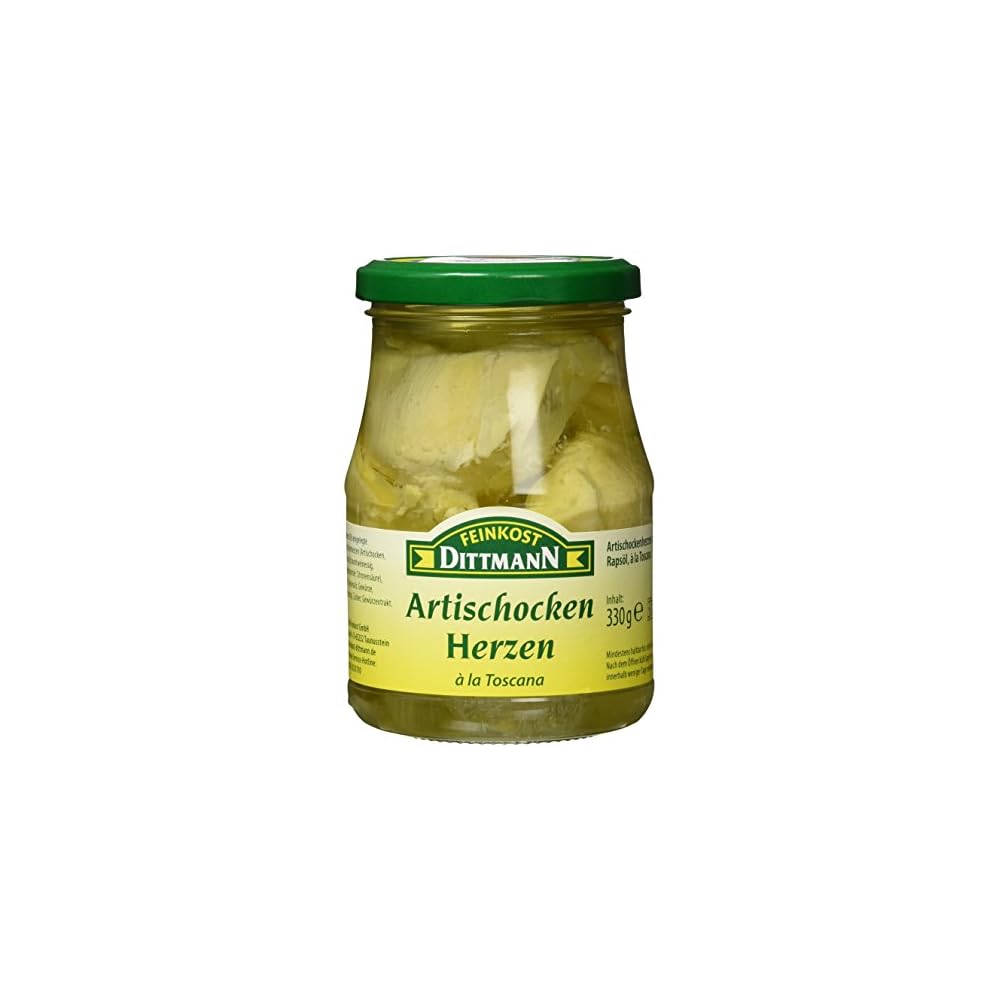 Feinkost Dittmann Artischockenherzen In Rapsl A La Toscana Glas 2er Pack 2 X 330 G