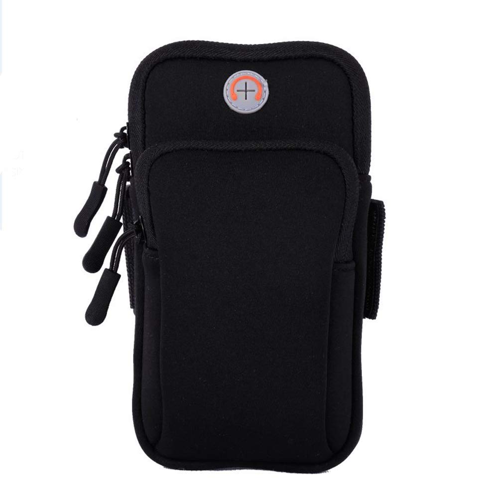 CLITZ Arm Band for Mobile | Mobile Arm Bands for Running| Arm Band | Phone Holder for Running | Running Mobile Arm Band | Mobile Holder for Running [Black ]