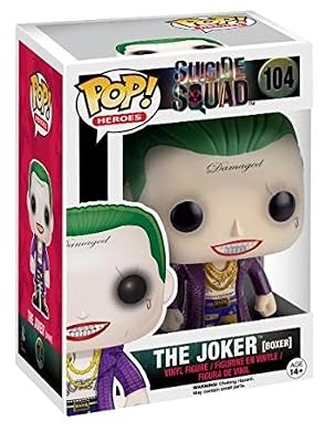 Funko POP ! Figurine vinyle boxer joker Suicide Squad Fk8660 10 cm