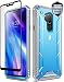 Produktbild LG G7 ThinQ Robuste Handy Schutzhülle, Poetic Revolution [360 Grad Schutz] Robustes Rundum Gehäuse [mit gehärtetem Glas] für LG G7 ThinQ - Blau