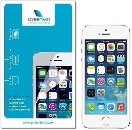 ScreenSkin® Pack of 5 High Quality Clear Screen Protectors Guard for Apple iPhone 5 5S 5C / iPhone SE