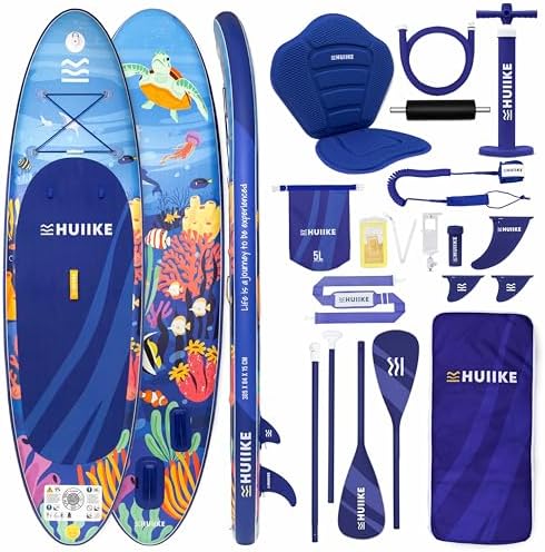 HUIIKE Tavola SUP Gonfiabile Adulti 10' - 12' con Accessori Inclusi