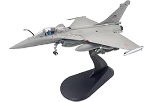 F Fityle 1/100 Maquette Avion Modèle Chasseur Français, Rafale-C Maquette avec Support Fait en Alliage